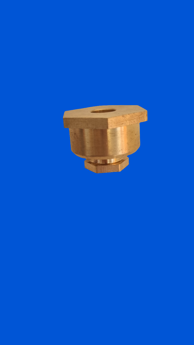 Base hexagonal c/ inyector 1/4"
