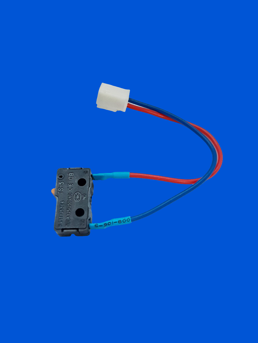 Microswitch 2 cables Mademsa sin soporte