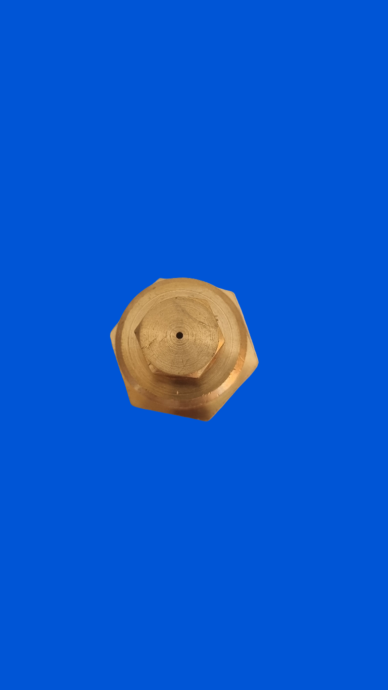 Base hexagonal c/inyector 5/16"